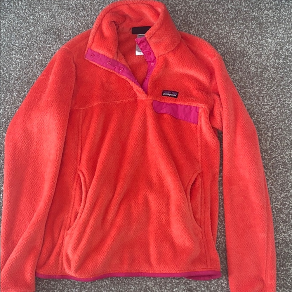 patigonia fleece pullover